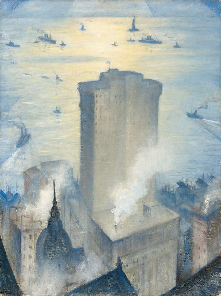 The Statue of Liberty from the Railroad Club